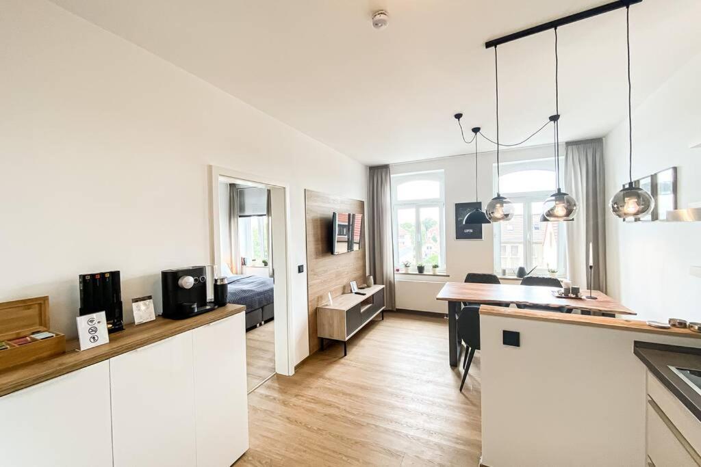 Luxus-apartment In Mit Privat-parkplatz Leipzig